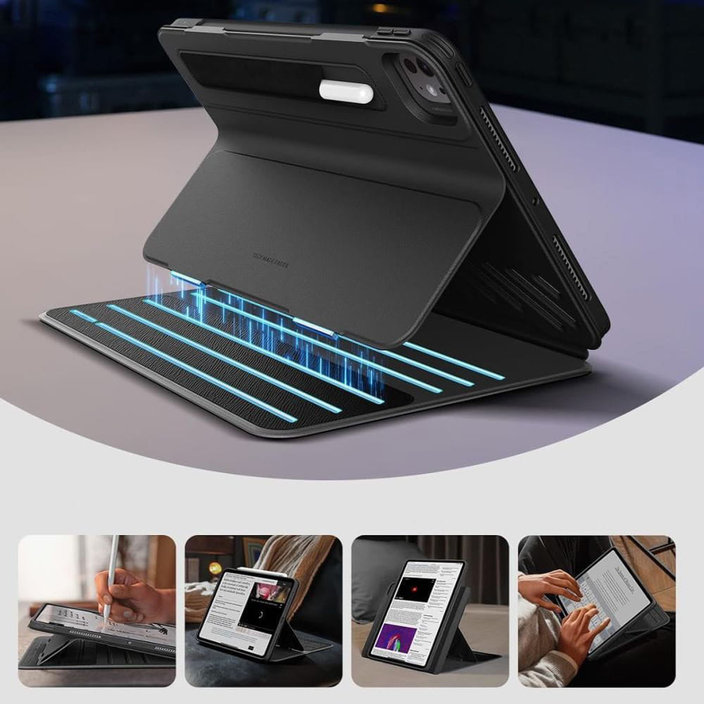 ESR Husa de protectie tableta ESR Flip Hybrid (with Pencil Holder) compatibil cu iPad Pro 13 (2024) / iPad Pro 13 (2025)