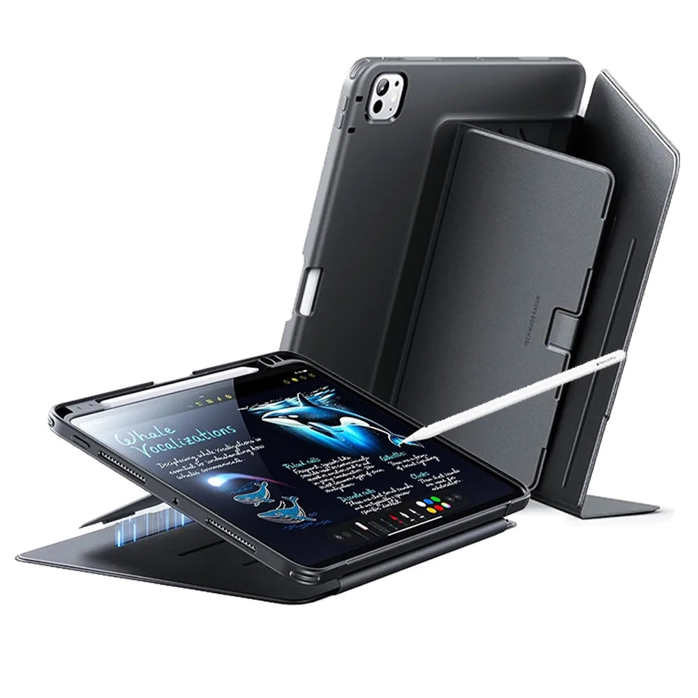 ESR Husa de protectie tableta ESR Flip Hybrid (with Pencil Holder) compatibil cu iPad Pro 13 (2024) / iPad Pro 13 (2025)