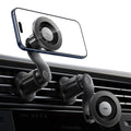 ESR - Car Holder OmniLock (2B52301) - for Air Vent, 360°, Magnetic, Shock-absorbing Pad, Pro-level Arm - Black/Carbon Fi