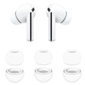Techsuit - (3 pack) Replacement Ear Tips AirVibe (ET3) -for Samsung Galaxy Buds 3 Pro, Premium Silicone S, M, L Sizes - 