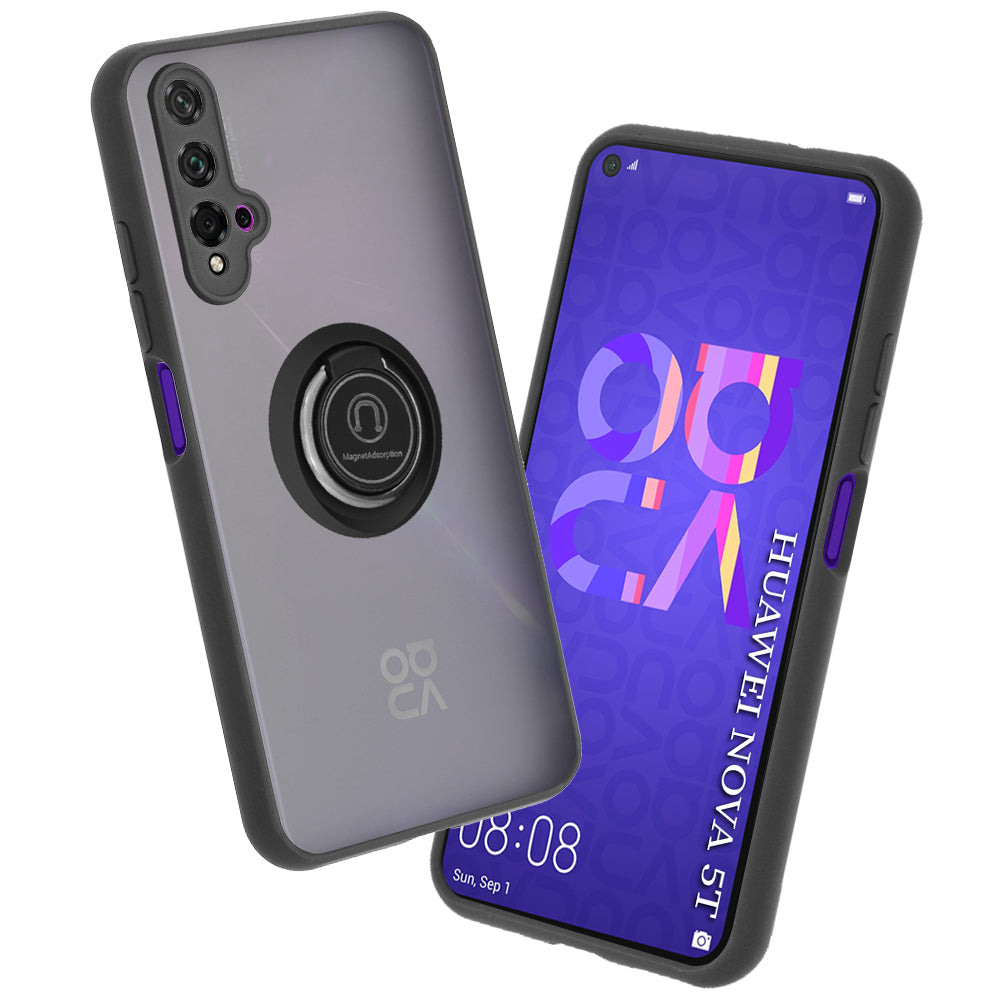 Techsuit - Glinth - Huawei nova 5T / Honor 20 - Black