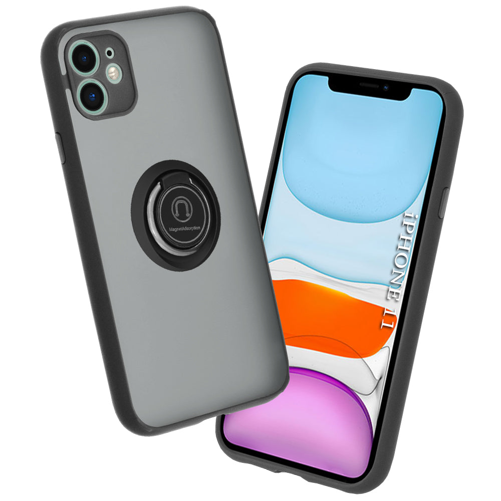 Techsuit - Glinth - iPhone 11 - Black