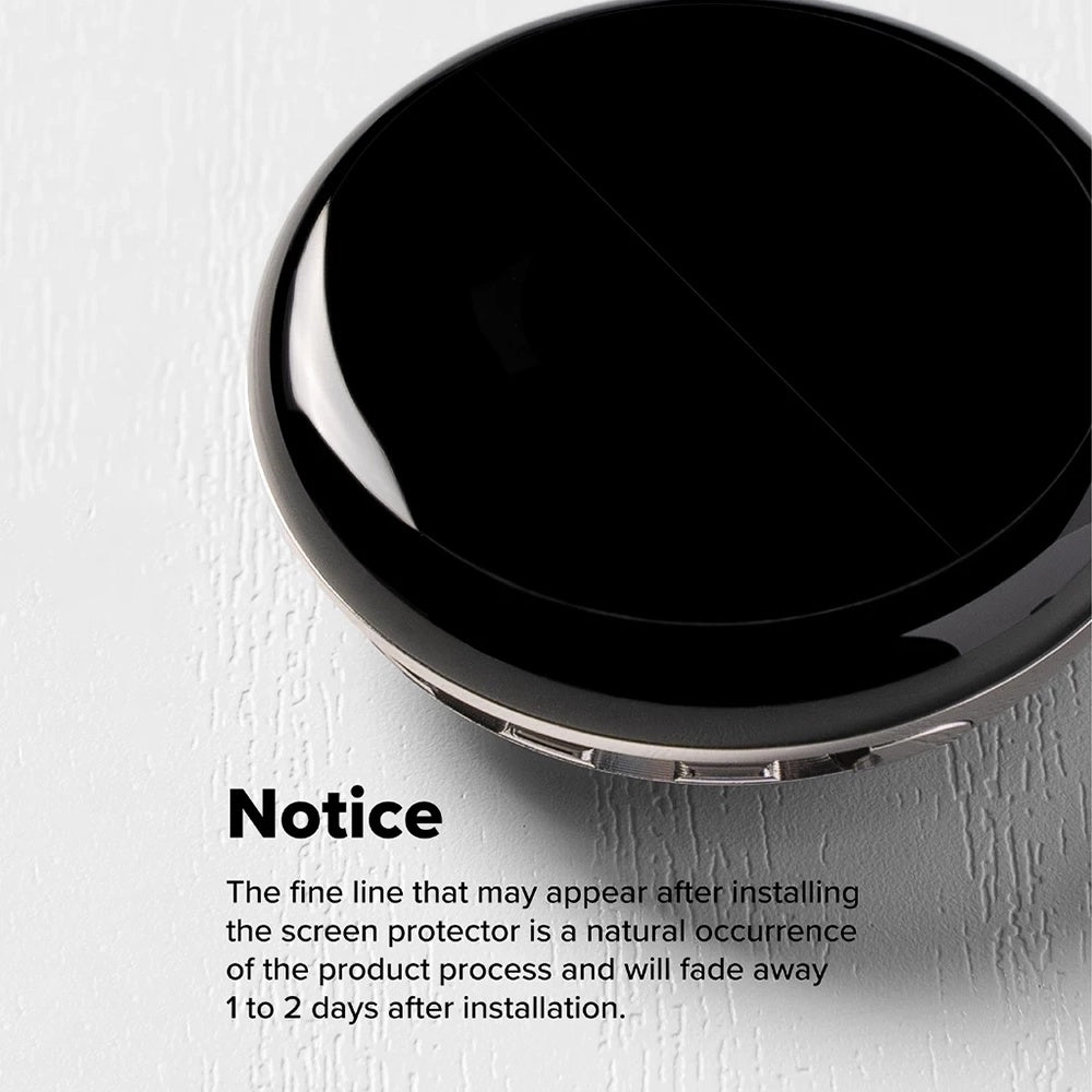 Ringke - Dual Easy Pro Film (2 pack) - Google Pixel Watch 4 45mm - Clear