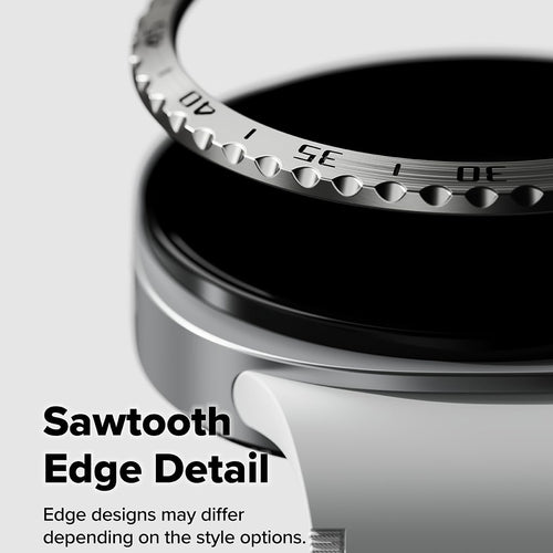 Ringke - Inner Bezel Styling - Samsung Galaxy Watch8 Classic - Silver (GW8C-46-IN-01)