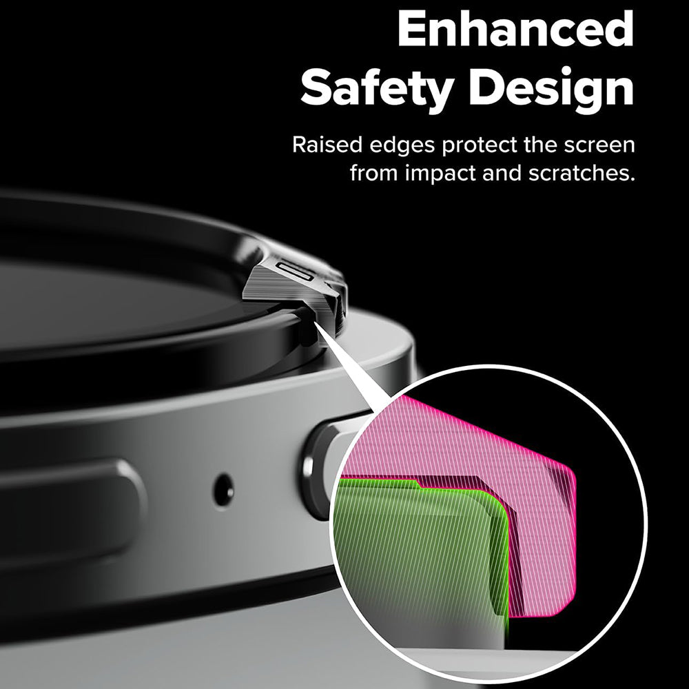 Ringke - Inner Bezel Styling - Samsung Galaxy Watch8 Classic - Silver (GW8C-46-IN-01)