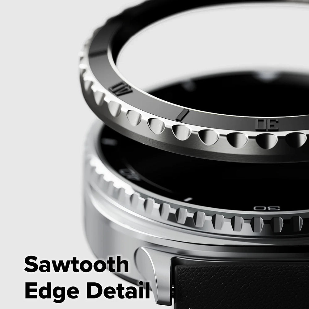 Ringke - Premium Bezel Styling - Samsung Galaxy Watch8 Classic - Black (GW8C-46-96)