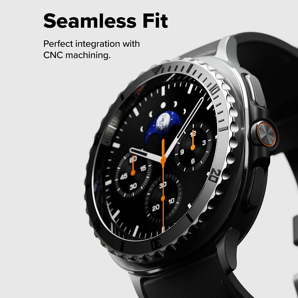 Ringke - Premium Bezel Styling - Samsung Galaxy Watch8 Classic - Black (GW8C-46-96)