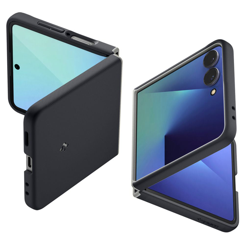 Spigen - Caseology Nano Pop MagSafe (ACS11158) - Samsung Galaxy Z Flip7 - Black Sesame