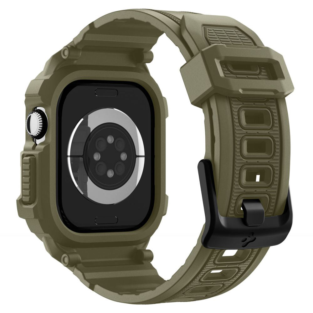Spigen - Rugged Armor Pro V2 (ACS10507) - Apple Watch 10 46mm / Watch 11 46mm - Vintage Khaki