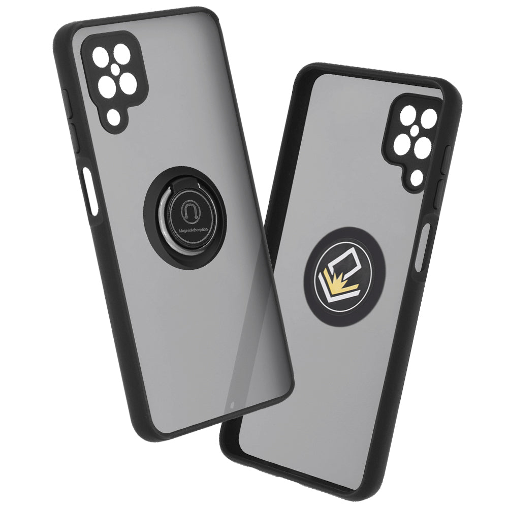 Techsuit - Glinth - Samsung Galaxy A12 / A12 Nacho - Black