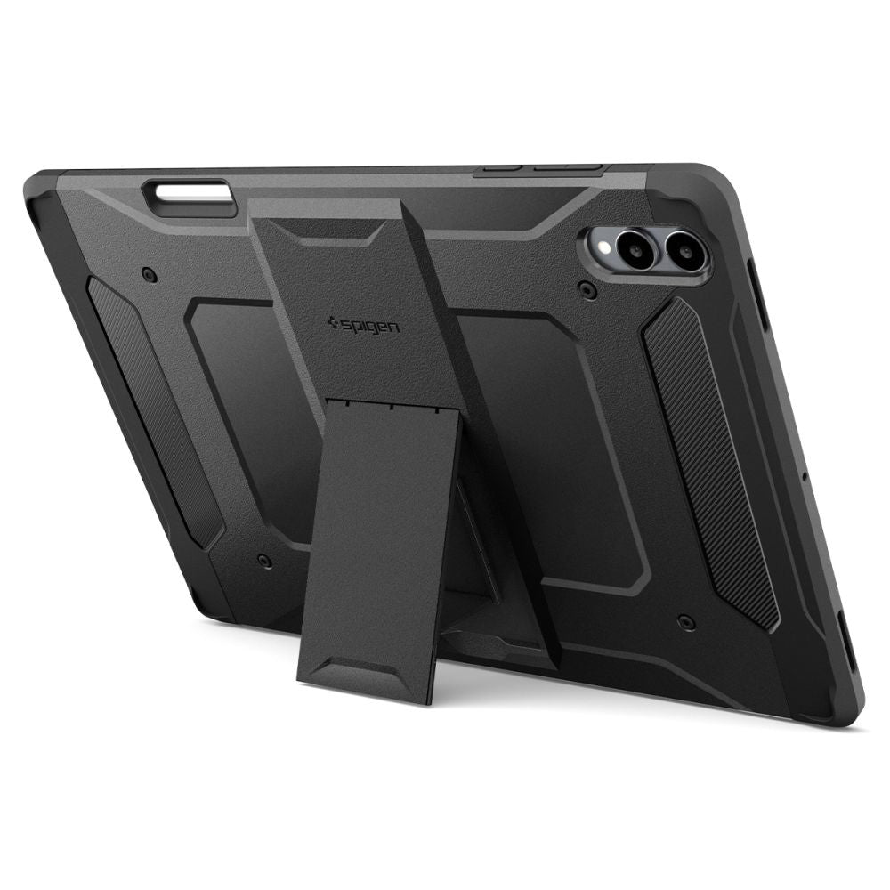 Spigen Husa de protectie tableta Spigen Tough Armor (ACS10218) compatibil cu Samsung Galaxy Tab S11 Ultra, Negru – imagi