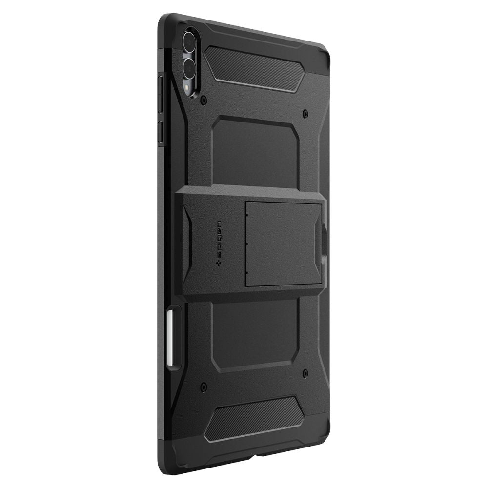Spigen Husa de protectie tableta Spigen Tough Armor (ACS10218) compatibil cu Samsung Galaxy Tab S11 Ultra, Negru – imagi