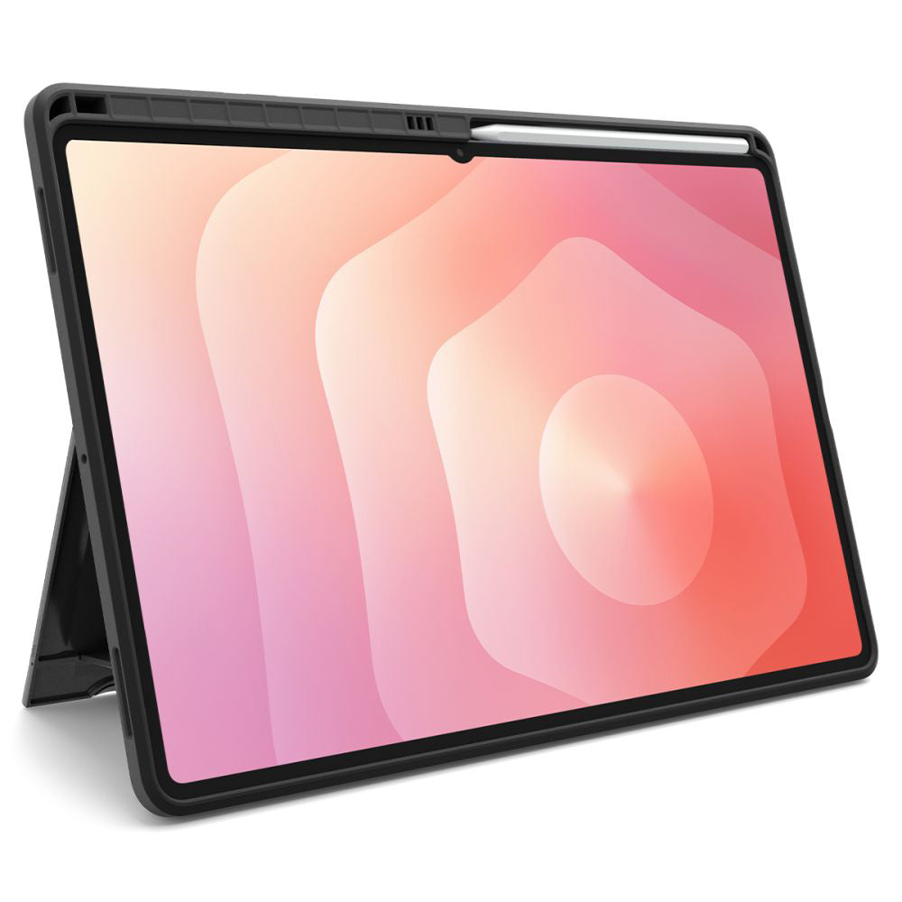 Spigen Husa de protectie tableta Spigen Tough Armor (ACS10218) compatibil cu Samsung Galaxy Tab S11 Ultra, Negru – imagi