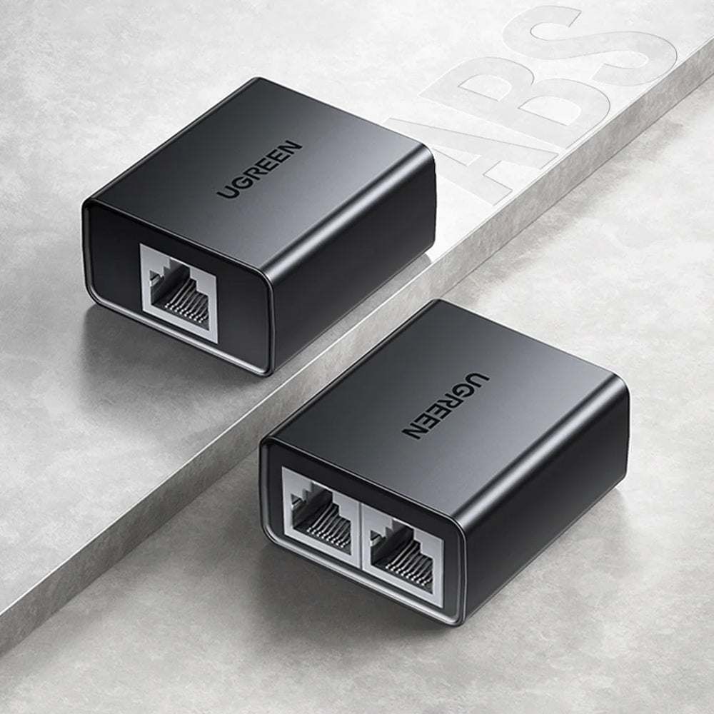 Adaptor Ugreen RJ45 Splitter (CM210), 1 to 2, 100Mbps, Negru