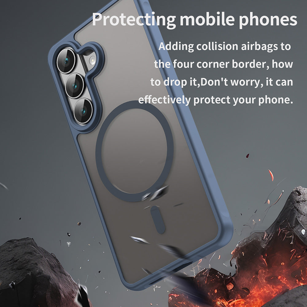 Techsuit - HaloFrost II MagSafe - Samsung Galaxy S26 - Navy Blue