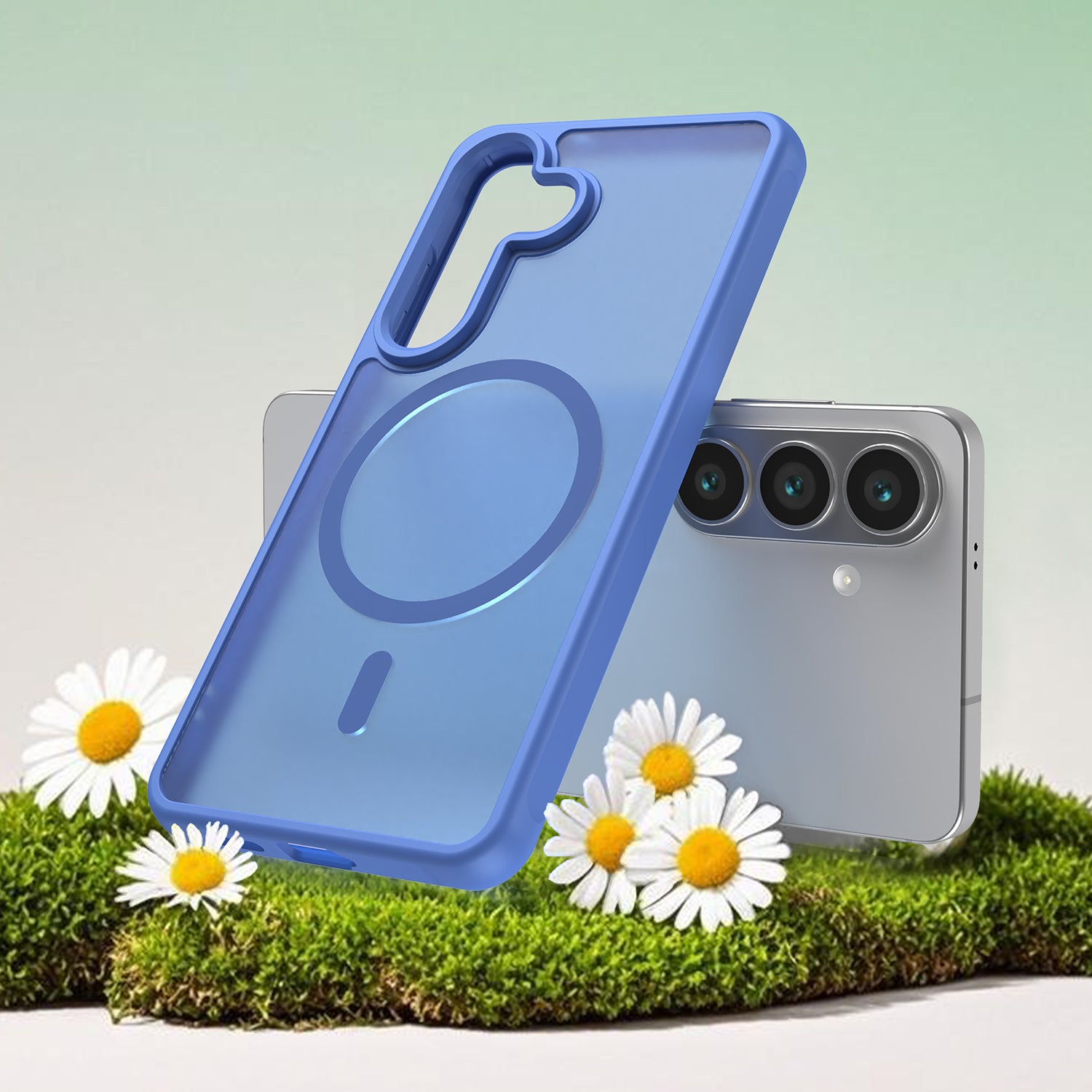 Techsuit - HaloFrost II MagSafe - Samsung Galaxy S26 - Sky Blue