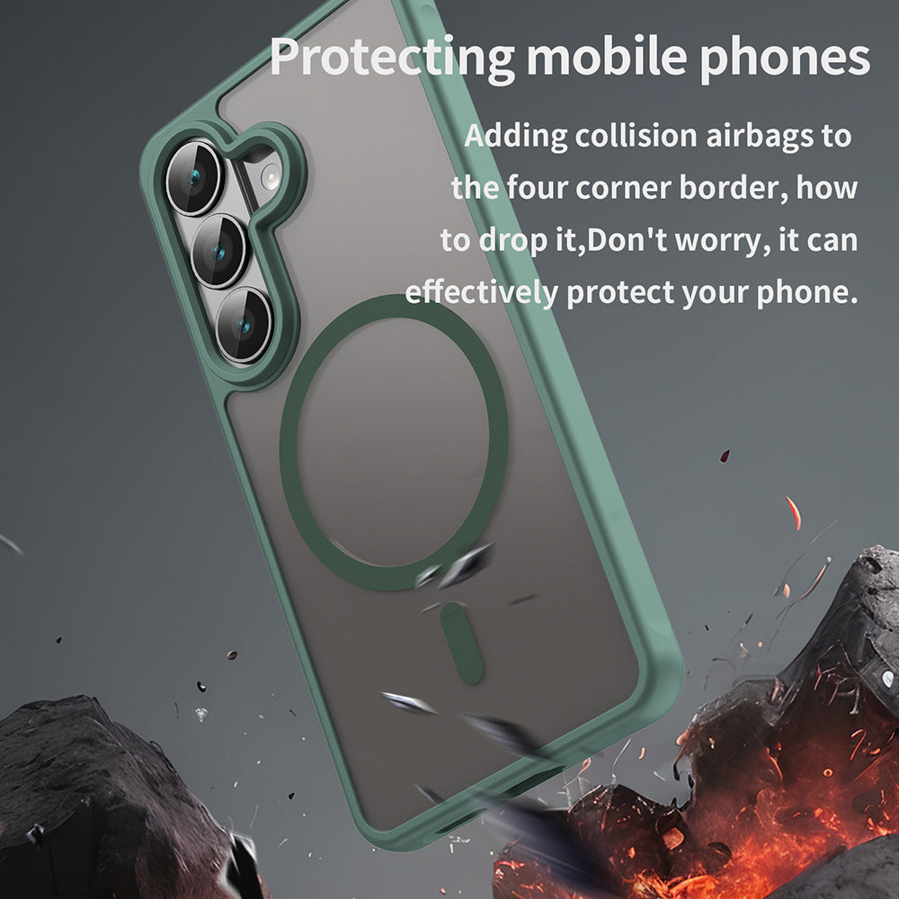 Techsuit - HaloFrost II MagSafe - Samsung Galaxy S26 - Green
