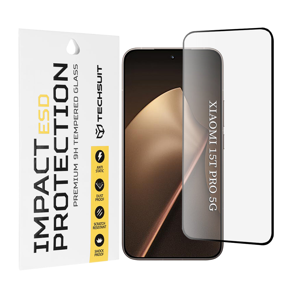 Techsuit - ESD Glass - Xiaomi 15T Pro - Black
