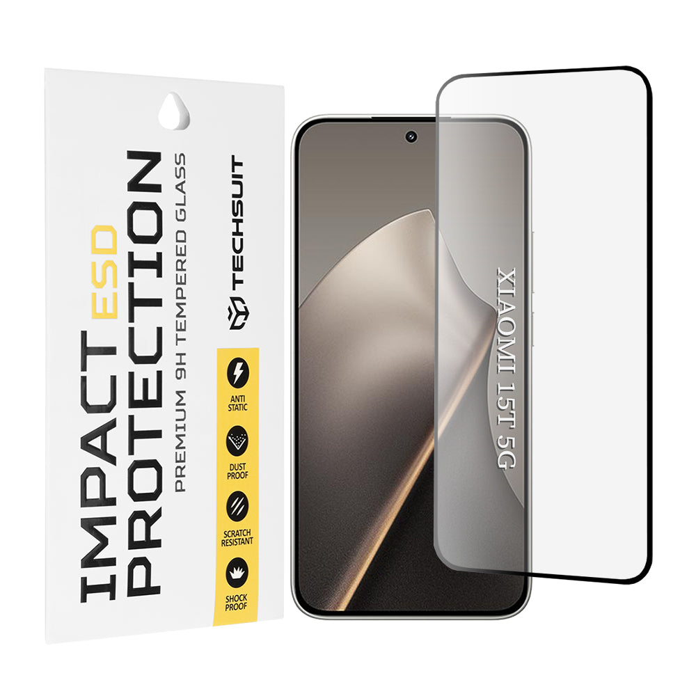 Techsuit - ESD Glass - Xiaomi 15T - Black