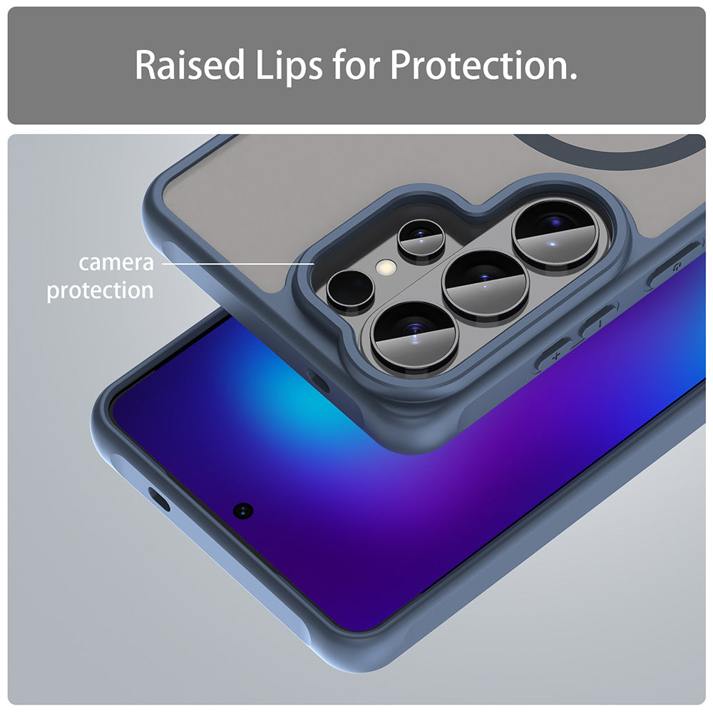 Techsuit - HaloFrost II MagSafe - Samsung Galaxy S26 Ultra - Navy Blue
