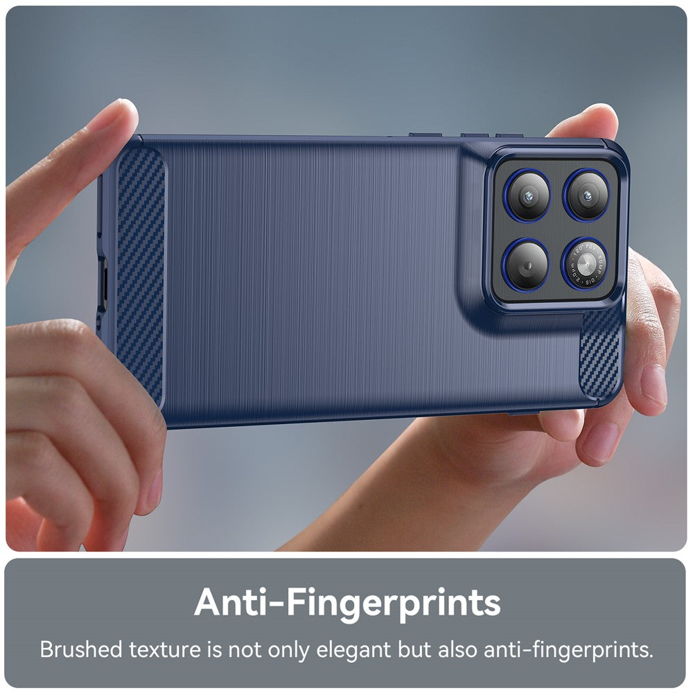 Techsuit - Carbon Silicone - Motorola Edge 70 - Blue