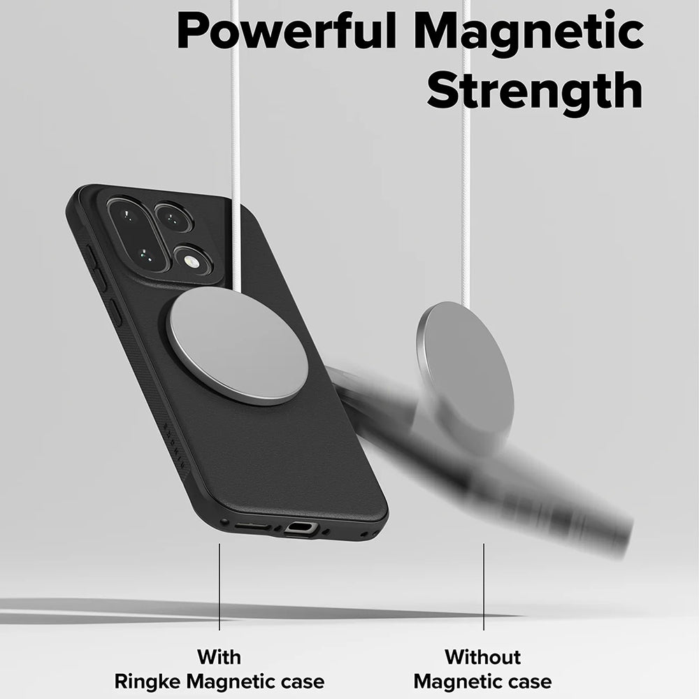 Ringke Husa de protectie Ringke Onyx MagSafe compatibil cu OnePlus 15, Negru – imagine 5