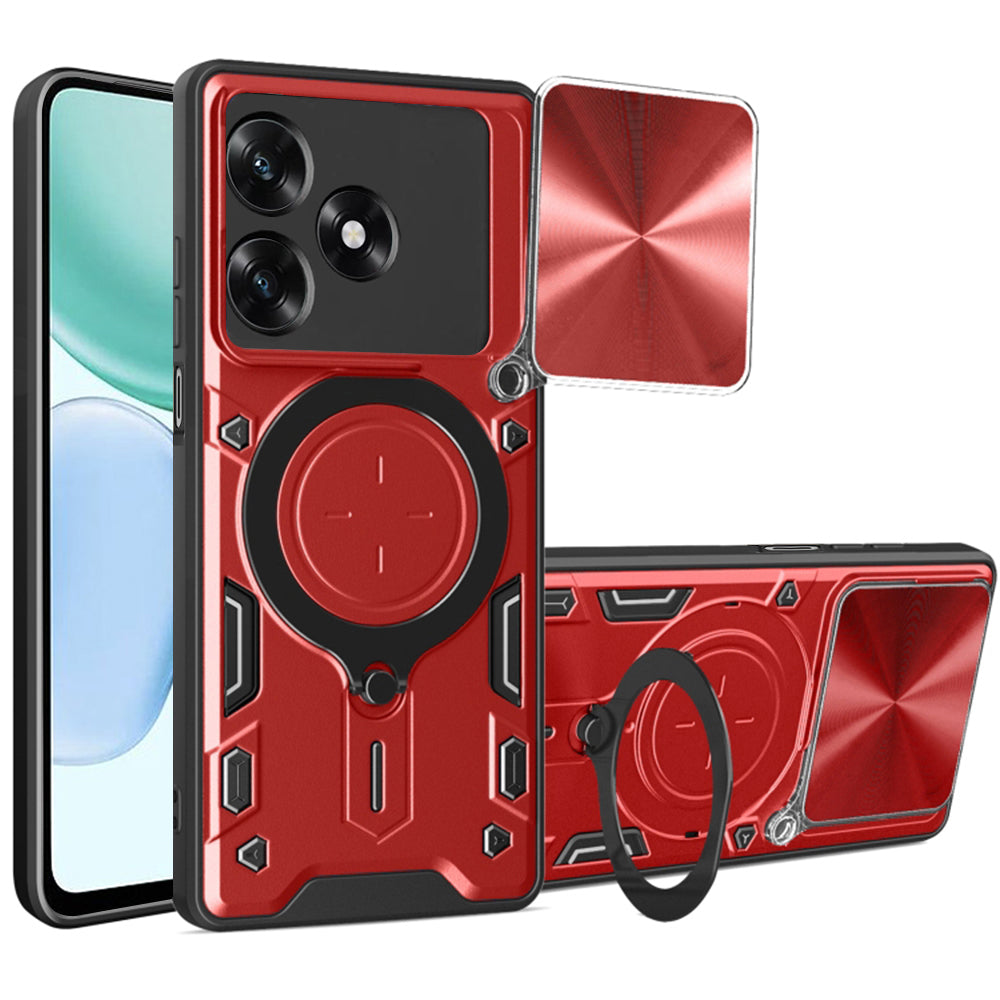 Techsuit - CamGuard Pro - Honor X5c Plus - Red