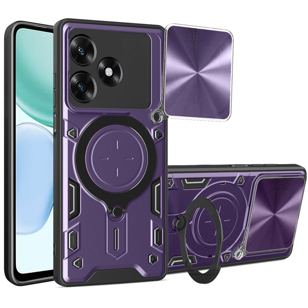 Techsuit - CamGuard Pro - Honor X5c Plus - Purple