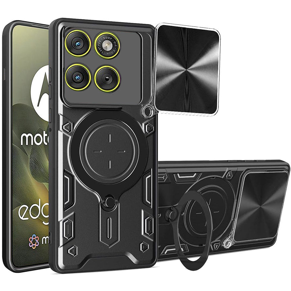 TechSuit Husa de protectie Techsuit CamGuard Pro compatibil cu Motorola Edge 70, Negru