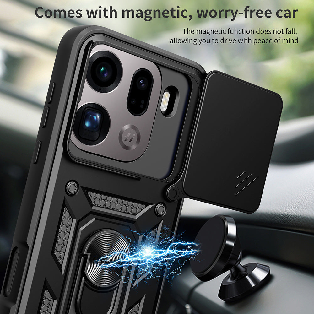 Techsuit - CamShield Series - Oppo Find X9 Pro - Black