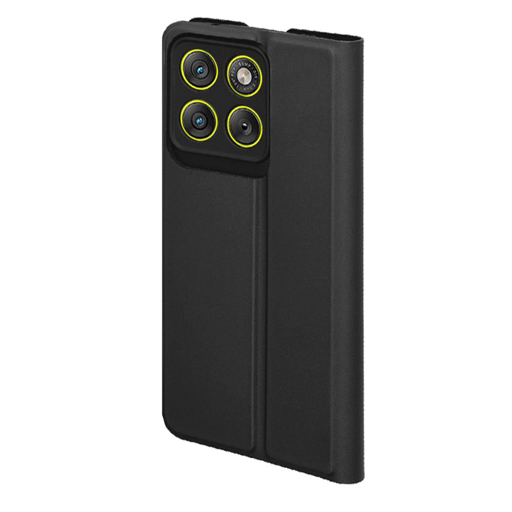 Techsuit - Magskin Book - Motorola Edge 70 - Black