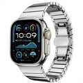 Techsuit - Watchband (W012) - Apple Watch 1/2/3/4/5/6/7/8/9/10/11/SE/SE 2/SE 3 (38/40/41/42mm) - Silver