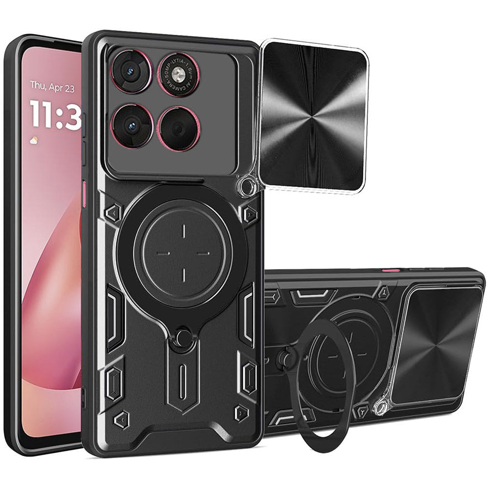 Techsuit - CamGuard Pro - Motorola Moto G57 Power / G67 Power - Black