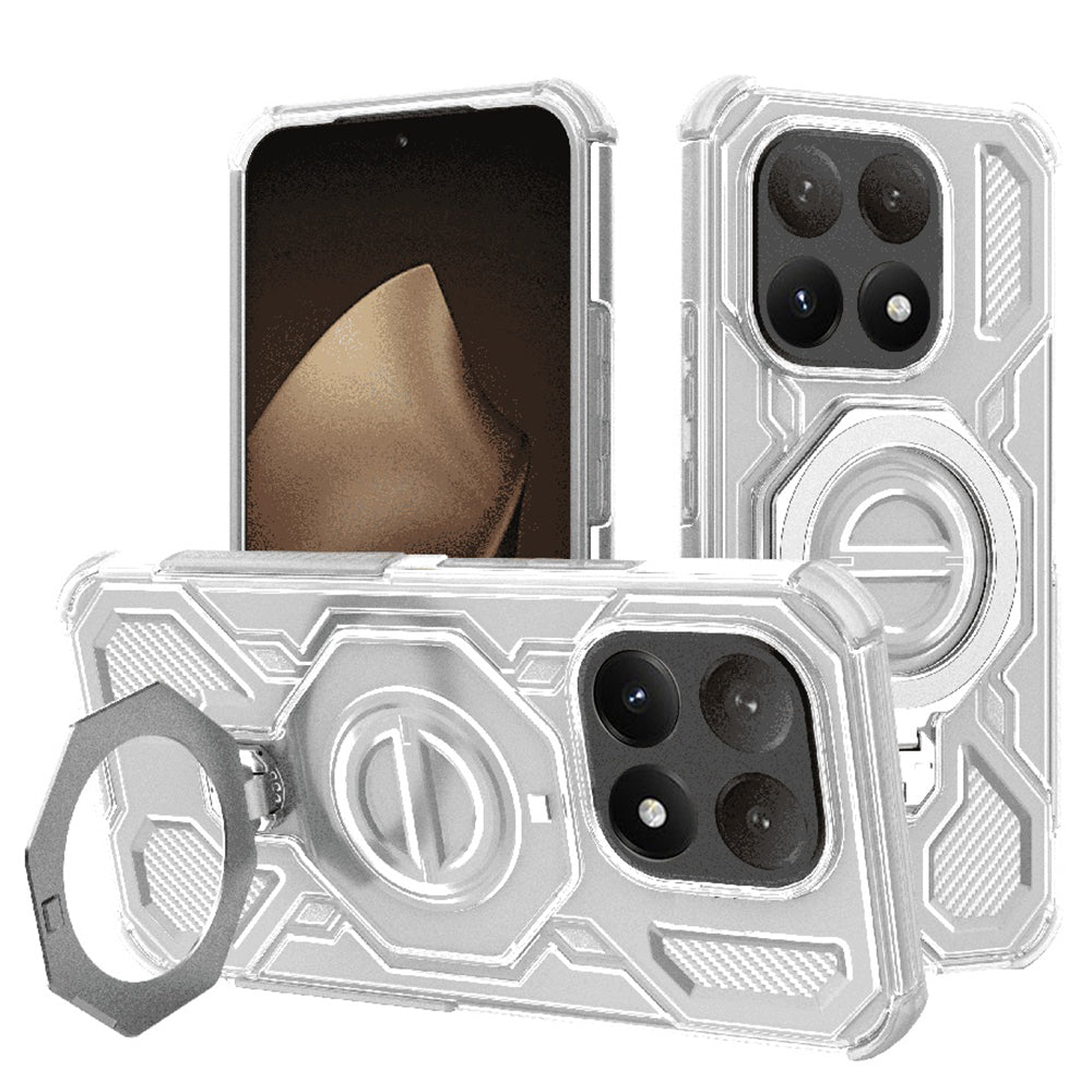 Techsuit - Carbon Shield PRO - Xiaomi 15T - White Transparent