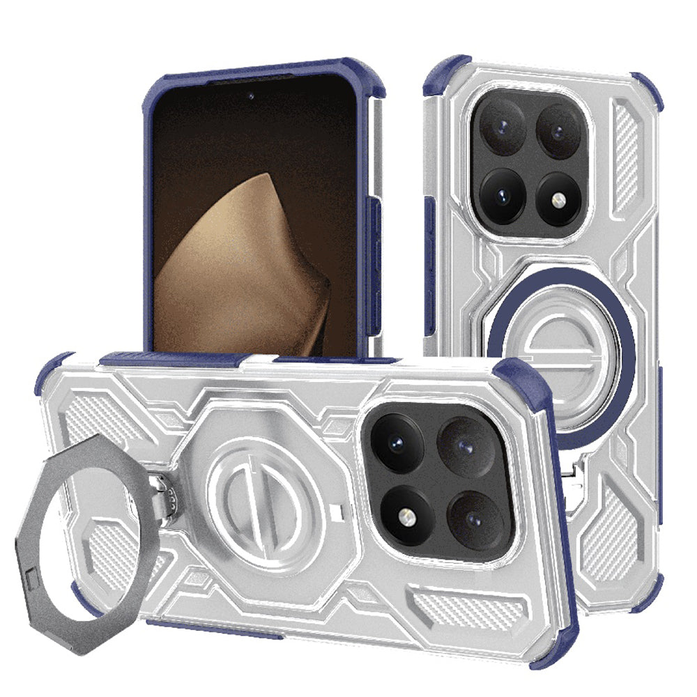 Techsuit - Carbon Shield PRO - Xiaomi 15T - Blue Transparent