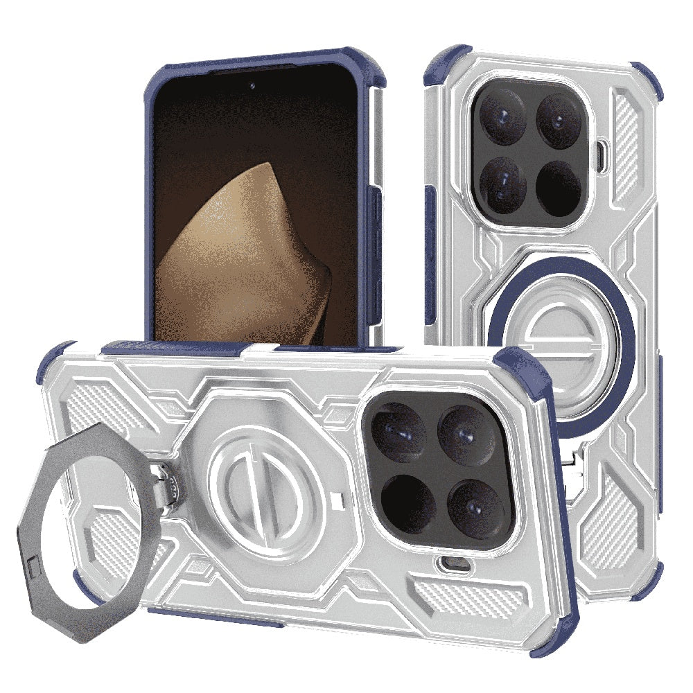 Techsuit - Carbon Shield PRO - Xiaomi 15T Pro - Blue Transparent