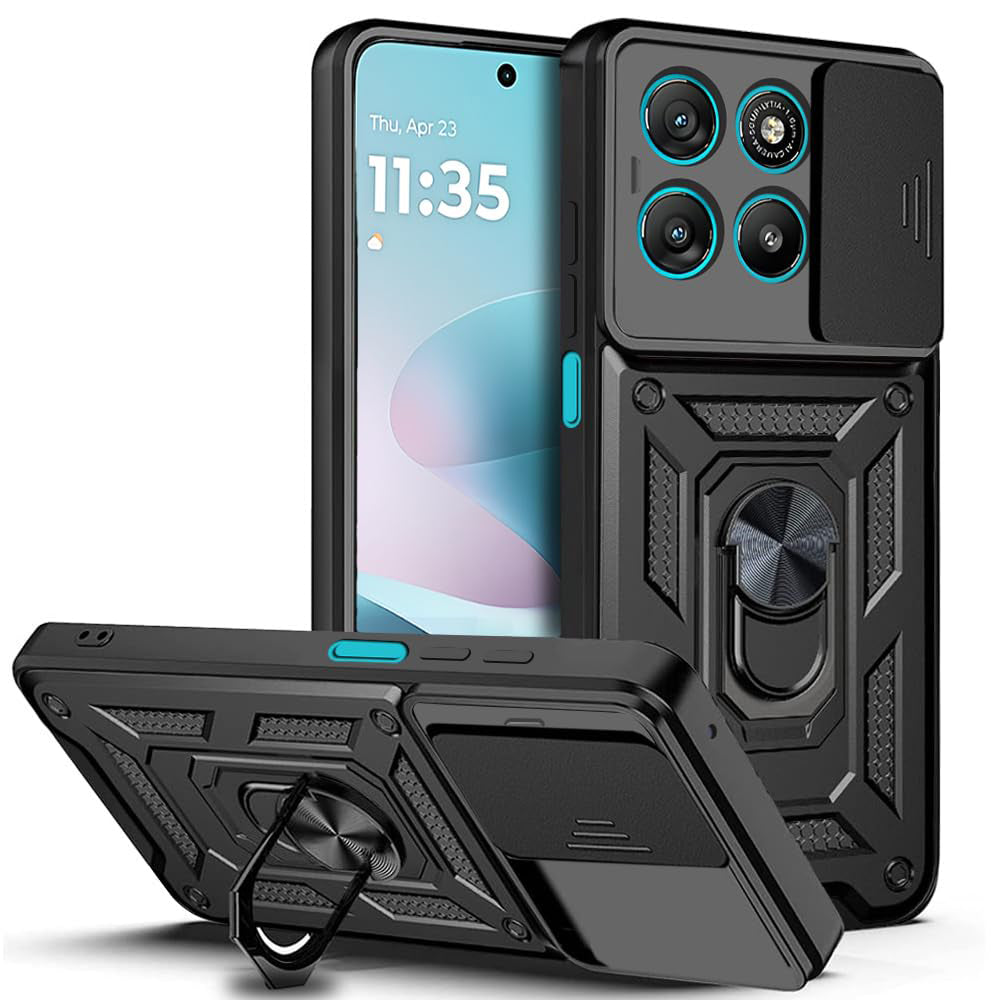 Techsuit - CamShield Series - Motorola Moto G57 Power / G67 Power - Black
