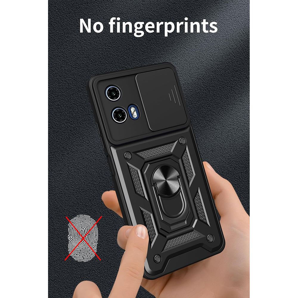 Techsuit - CamShield Series - Motorola Moto G57 Power / G67 Power - Black