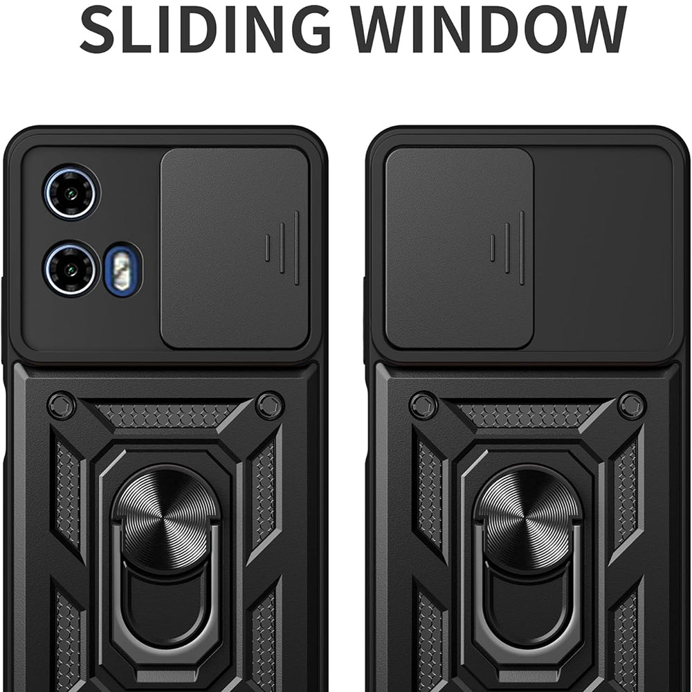 Techsuit - CamShield Series - Motorola Moto G57 Power / G67 Power - Black