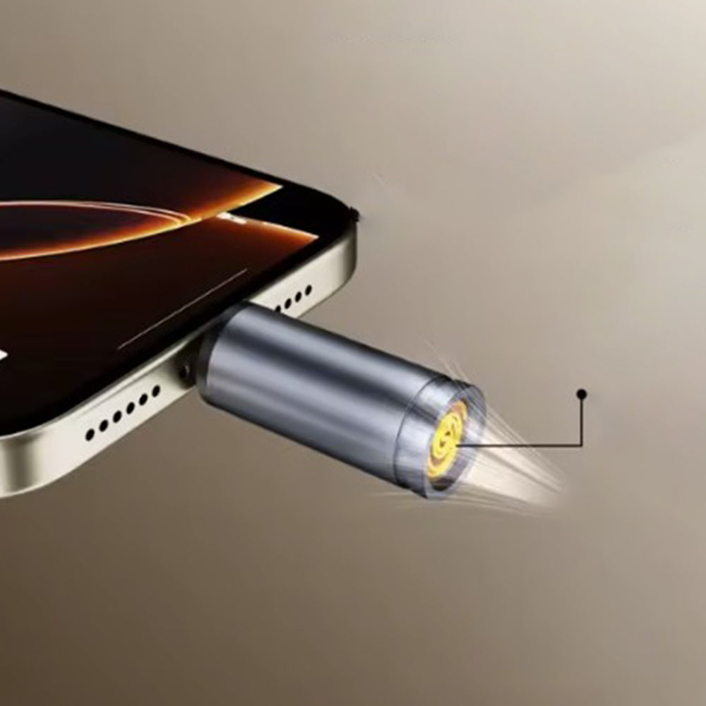 Techsuit - Mini Cigarette Lighter SmokeX (ML1) - Type-C, 6W, Aluminum Alloy, Portable - Gray