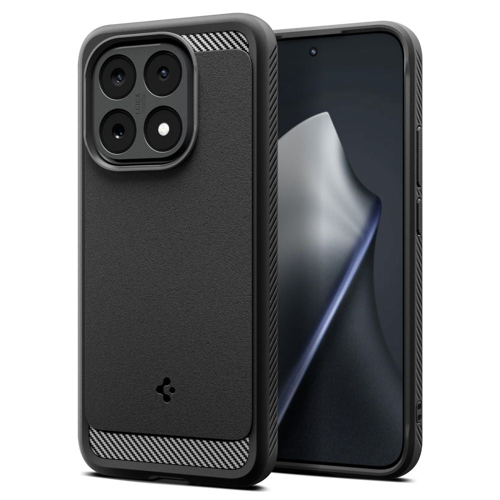 Spigen Husa de protectie Spigen Rugged Armor (ACS10459) compatibil cu Xiaomi 15T, Negru Mat