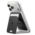 Spigen - Card Holder MagSafe Slim Fold S314-1 (AFA10405) - for Phone, Universal, Magnetic Grip, Stand, PU Leather - Blac