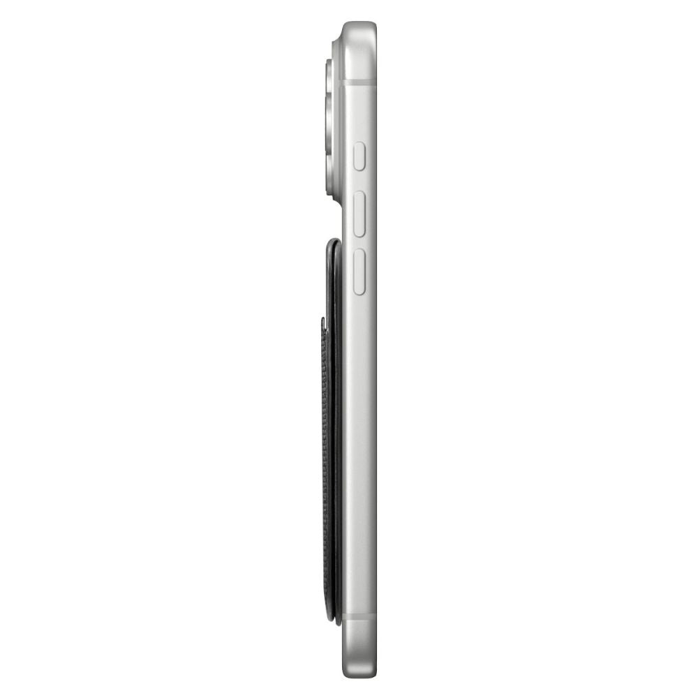 Spigen - Card Holder MagSafe Slim Fold S314-1 (AFA10405) - for Phone, Universal, Magnetic Grip, Stand, PU Leather - Blac