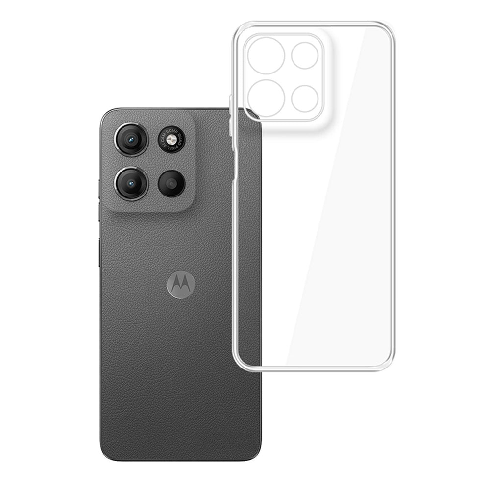 3mk - Clear Case - Motorola Moto G15 / G15 Power - Transparent