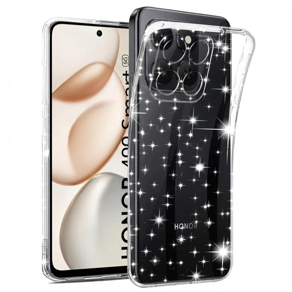 Techsuit - SparkleSkin Series - Honor 400 Smart 5G / 400 Smart 4G / X7d 4G - Clear