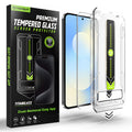 TechSuit Folie de protectie Techsuit TitanGlass CrystalHD compatibil cu Samsung Galaxy S25 FE / A57, Transparent