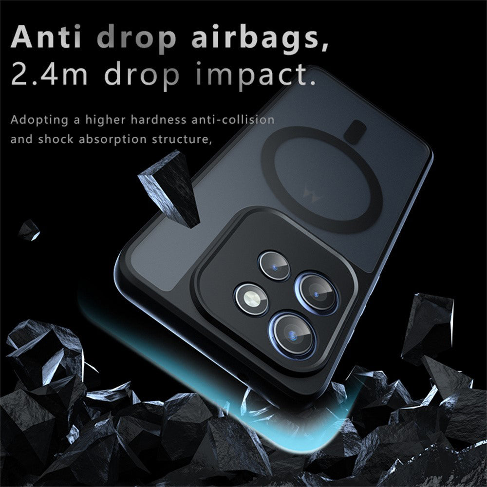 Techsuit - PureFrost MagSafe - Motorola Edge 50 Neo / Edge 60 Neo / Motorola ThinkPhone 25 - Frosted Black
