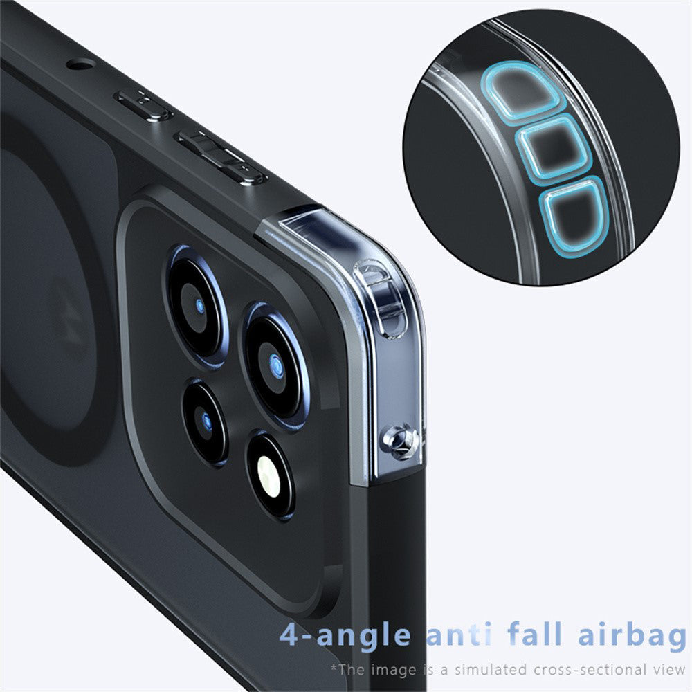 Techsuit - PureFrost MagSafe - Motorola Edge 50 Neo / Edge 60 Neo / Motorola ThinkPhone 25 - Frosted Black