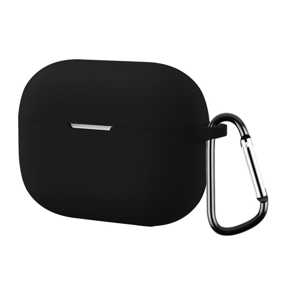 Techsuit - Silicone Case - for Huawei FreeBuds SE 4 ANC, Smooth Ultrathin Material - Black