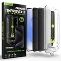 TechSuit Folie de protectie Techsuit TitanGlass CrystalHD (set de 2) compatibil cu Samsung Galaxy S25 / Galaxy S24, Priv